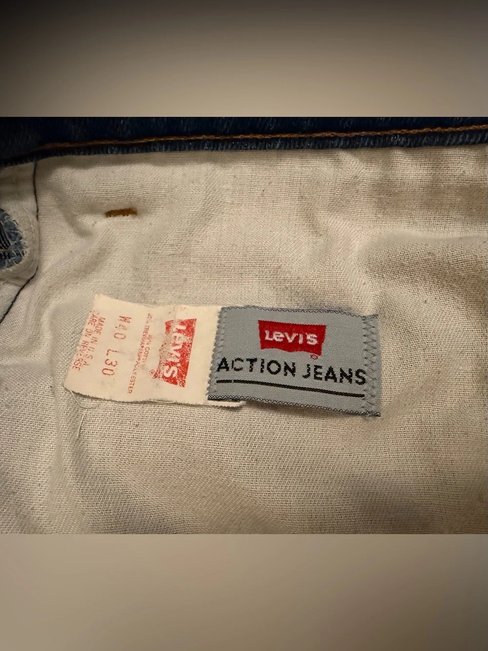 Levi's Action jeans - Action, red tab